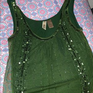 BKE beaded tank top
